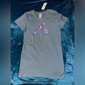 Adidas t-shirt dress womens size large, NWT